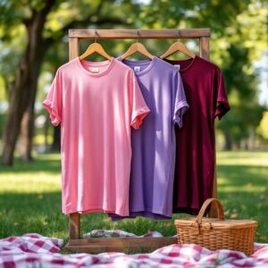 GILDAN ultra cotton assorted colors & size's short sleeve crew neck tee's